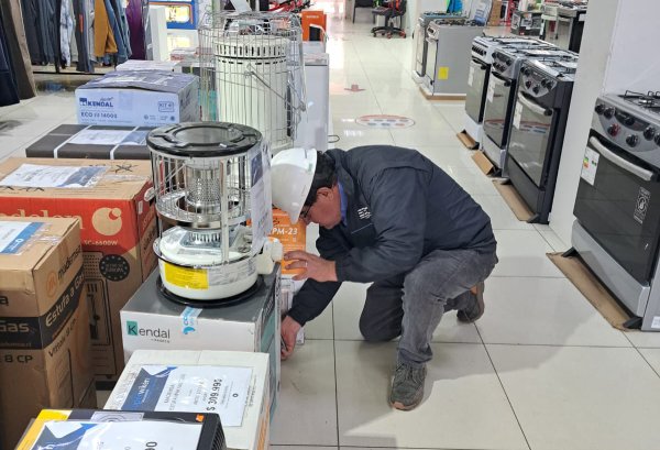 Fiscalizan que calefactores tengan sello SEC: acredita uso seguro