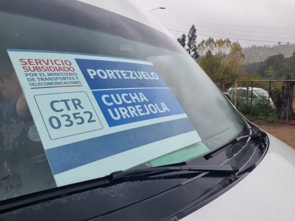 Debuta nuevo servicio subsidiado de transporte en Portezuelo