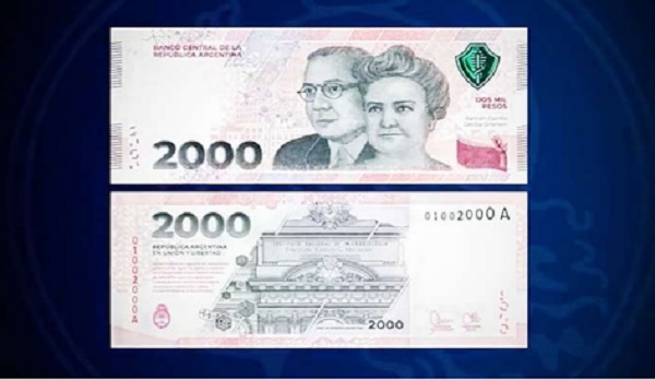 Argentina puso en circulación un billete de mayor denominación
