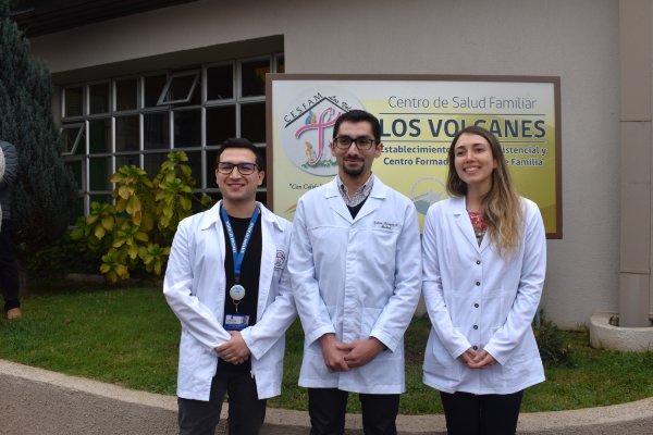 Tres médicos inician su especialización en la atención primaria de Ñuble