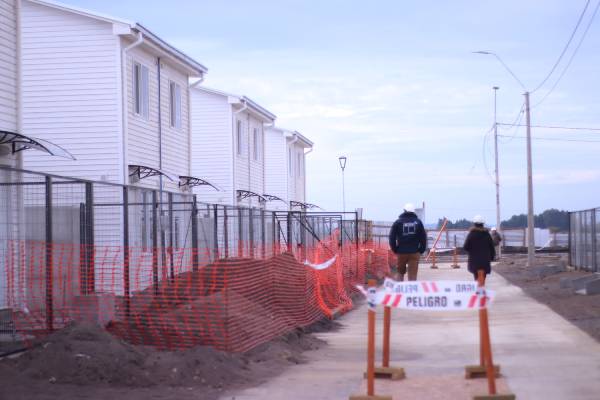 Bulnes: 90% de avance presenta proyecto habitacional "La Victoria"