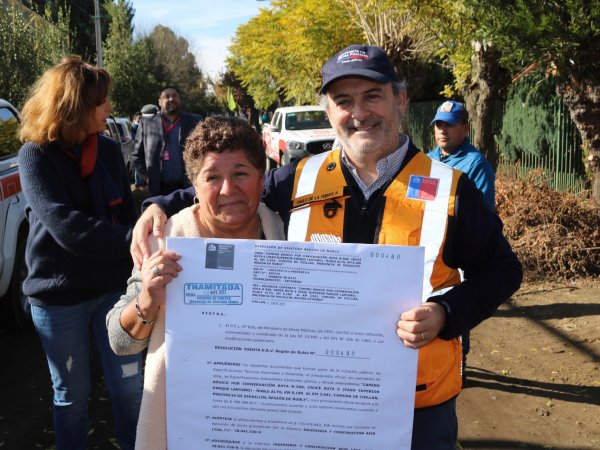 En junio se inicia pavimentación del camino a Ñuble Alto en Chillán