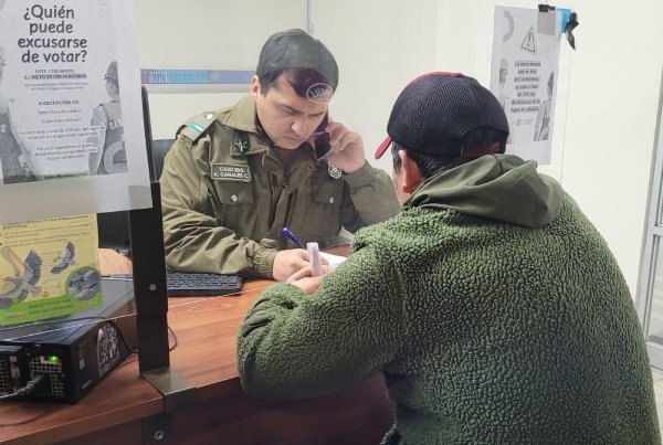 Más de 400 excusas han recibido carabineros de Ñuble en la jornada electoral