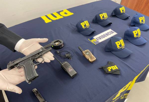 Detenidos se hacían pasar por detectives para robar locales en Ñuble