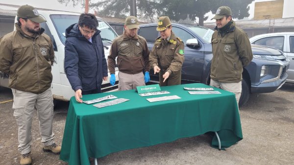 Recuperan en Ñuble siete vehículos robados en la RM: 16 detenidos en cinco días