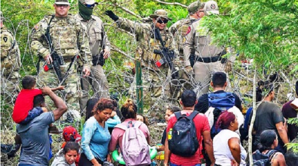 1.500 militares llegan a custodiar la frontera de México y EEUU