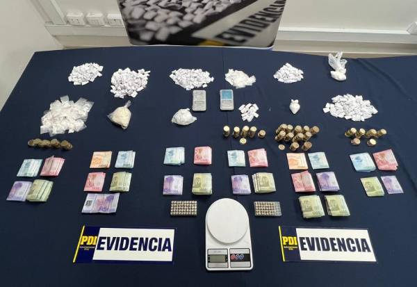 Caen cuatro mujeres por tráfico de cocaína: avenida de Chillán era punto de venta