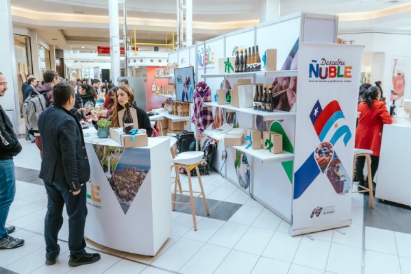 La región mostró sus productos y atractivos turísticos en Concepción
