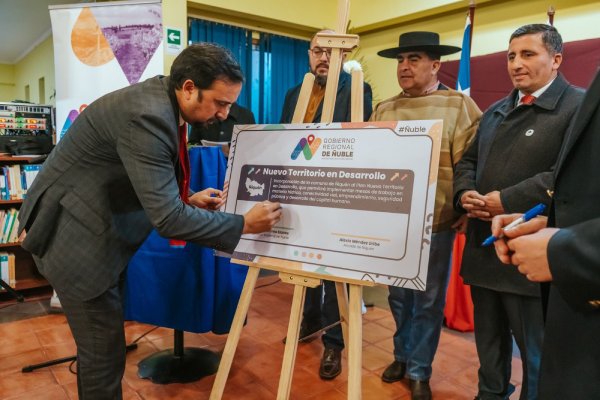 En ocho comunas comienza Plan de Nuevos Territorios en Desarrollo