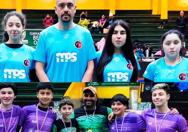 Chillán y Chillán Viejo se tomaron el podio en zonal de tenis de mesa