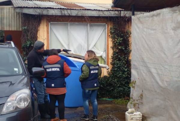 Sistema frontal: Despliegue de equipos para primeros auxilios psicológicos en Ñuble