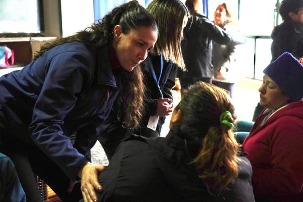"Estamos preocupados de mantener vigilancia epidemiológica en los albergues"