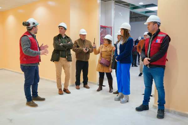 Un 92% de avance registran las obras del Cesfam Ultraestación