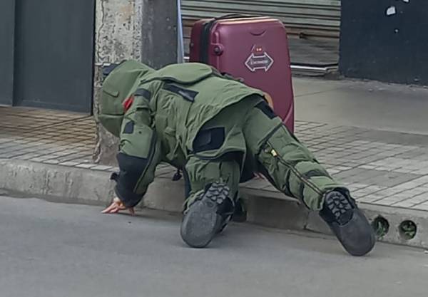 Maleta sospechosa de tener objeto peligroso genera alarma en centro de Chillán