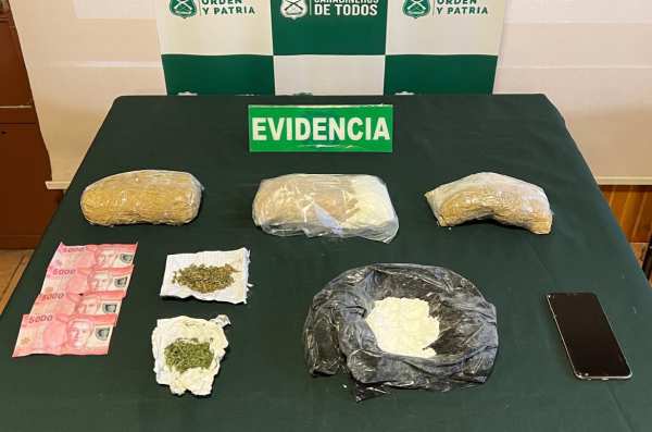 Desarticulan punto de venta con más de mil dosis de drogas en domicilio de San Ignacio