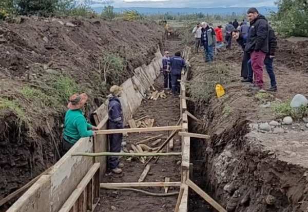 Inician rehabilitación de canales de cara a temporada de riego en Ñuble