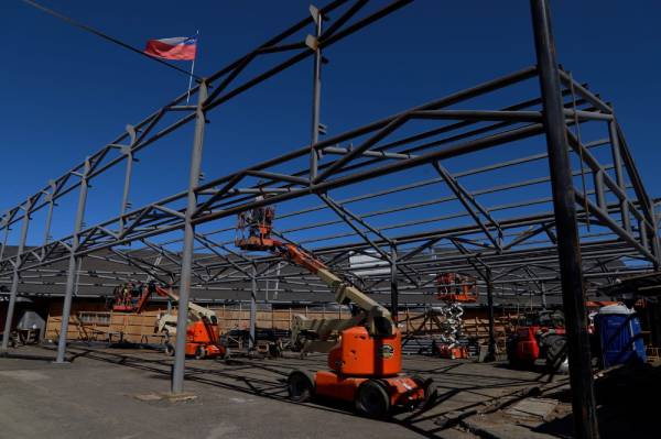 Remodelación de la primera fase del Patio 5 de Abril ya presenta un 30% de avance