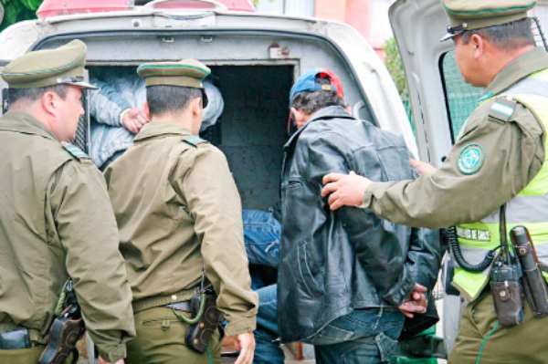 Carabineros realizó 8.540 detenciones en la región durante el 2022