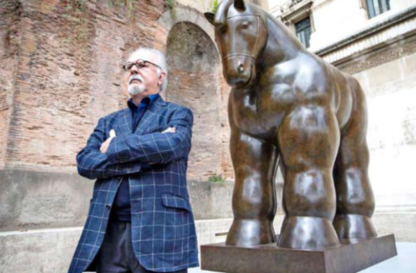 Fernando Botero, el artista de las voluptuosas pinturas y esculturas