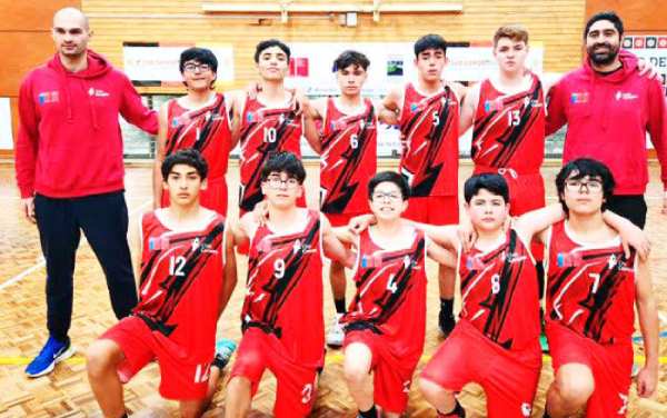 Selección de básquetbol de Ñuble se mete entre las ocho mejores del país