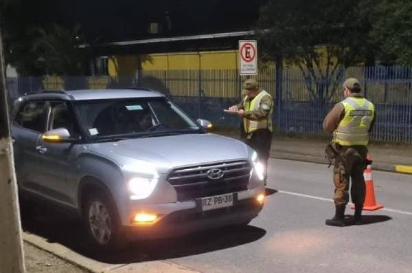 Con 44 detenidos y 233 infracciones termina ronda policial en Ñuble