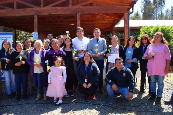 316 familias de zonas rurales han recibido apoyo en producción para el autoconsumo