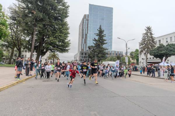 Corrida por la salud mental reunió a más de 400 personas en Chillán