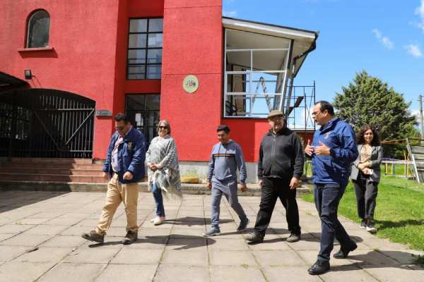 Un 80% de avance registran obras de mejoramiento en Escuela Rucapequén