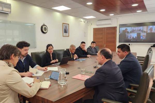 Diputado Sauerbaum y alcaldes se reunieron con ministra de Salud
