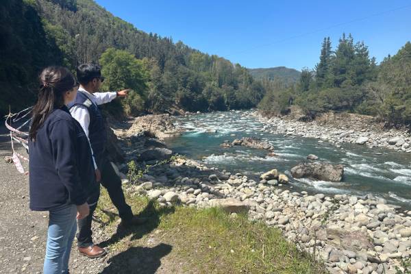 Buscan restablecer accesos a ríos Itata y Cholguán afectados por crecidas