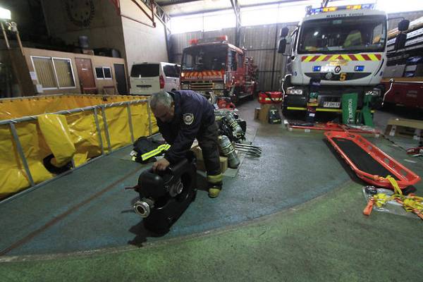 Bomberos Chillán perdería 20% de recursos por recorte