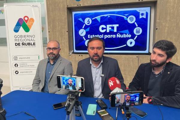 Anuncian la creación de un Centro de Formación Técnica en Ñuble