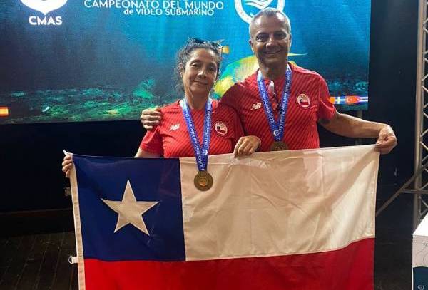 Chillanejos obtienen medalla de bronce en Mundial de Fotografía Submarina