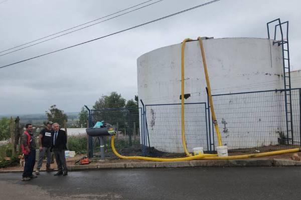 “Limpieza del sondaje antes de montar una nueva bomba”