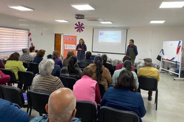 Vecinos de Pemuco realizan talleres sobre huertos familiares y ganadería
