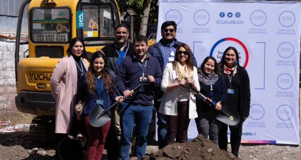 Inician obras de sección destinada a la atención integral del funcionario de Salud
