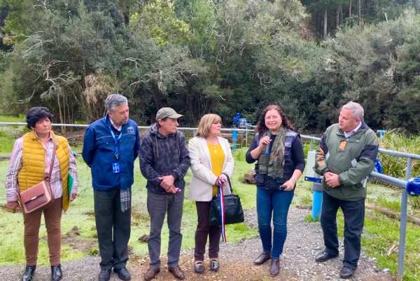 Inauguran dos pozos para abastecer de agua potable a Ranguelmo