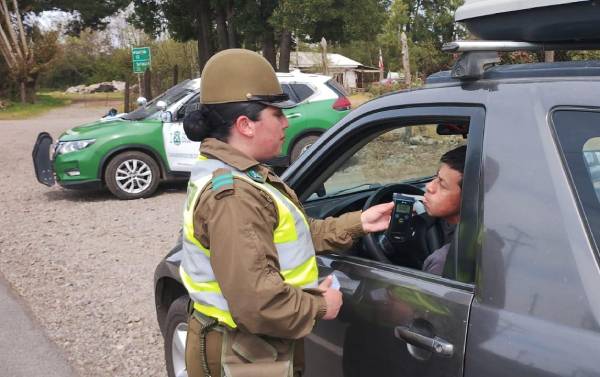 Fin de semana largo termina con 25 accidentes, 20 lesionados y 13 conductores con alcohol en Ñuble