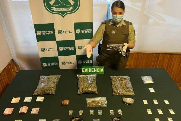Detenidos integrantes de banda dedicada al tráfico de drogas en Lomas de Oriente