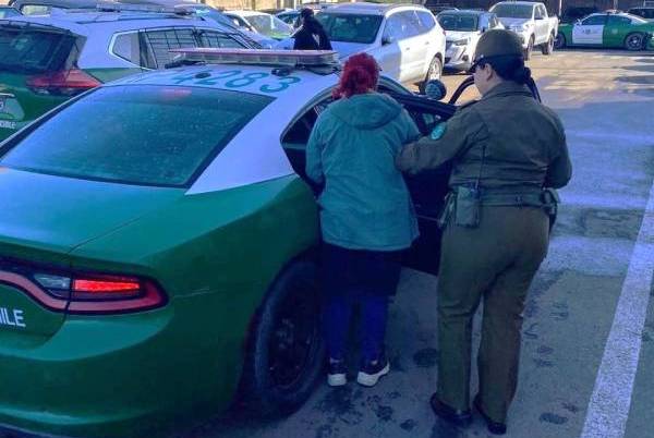 Detienen en Chillán a mujer prófuga de la justicia con extenso prontuario policial