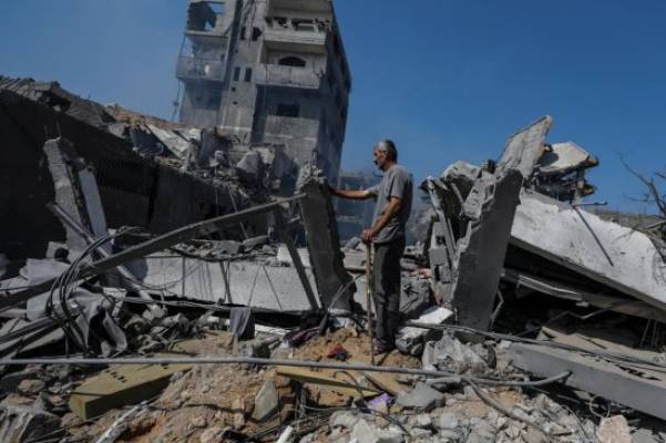 El 70% de la población de Gaza está desplazada y la mitad de casas destruidas