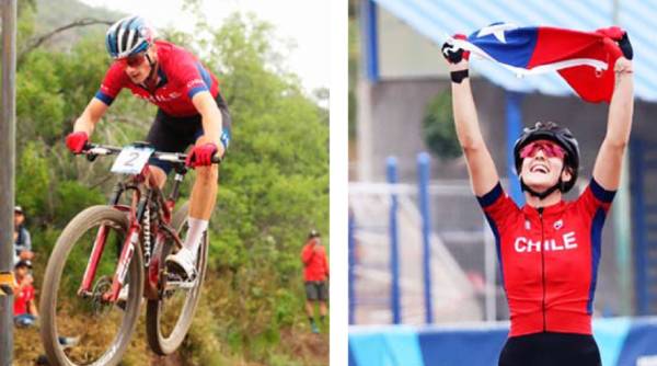 Hermanos Vidaurre logran las dos primeras medallas para Chile en Santiago 2023