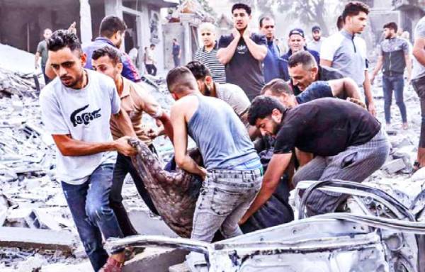 Al menos 500 muertos por bombardeo de Israel a hospital en Gaza