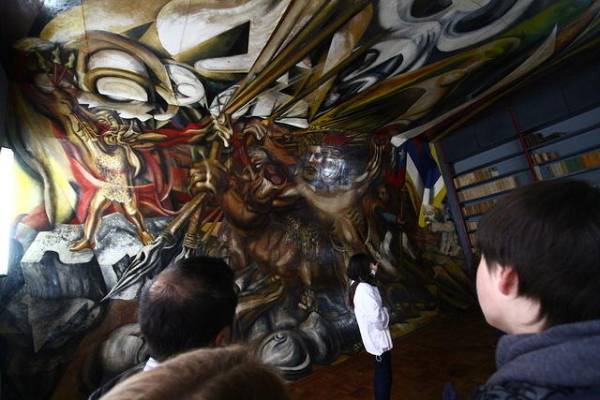 Los murales de Siqueiros