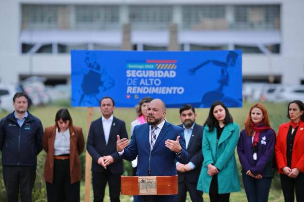 Presentan plan de seguridad por Juegos Panamericanos Santiago 2023