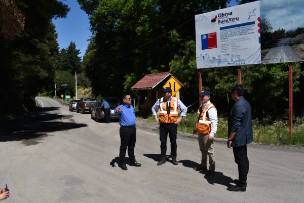 Anuncian reinicio de trabajos para mejorar estado de ruta Quillón-Bulnes