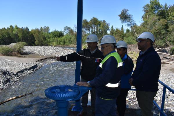 Fiscalizan sistemas de agua para evitar fallas en caso de incendios en Ñuble