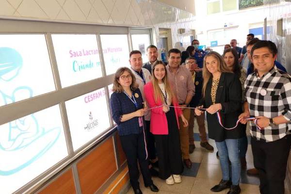 Inauguran sala de lactancia materna en cesfam de San Nicolás