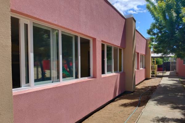 Culminan las obras de aislación térmica en la Escuela El Llano de Quirihue