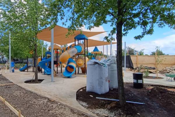 Avanzan obras de mejoramiento a infraestructura recreativa y deportiva en Chillán